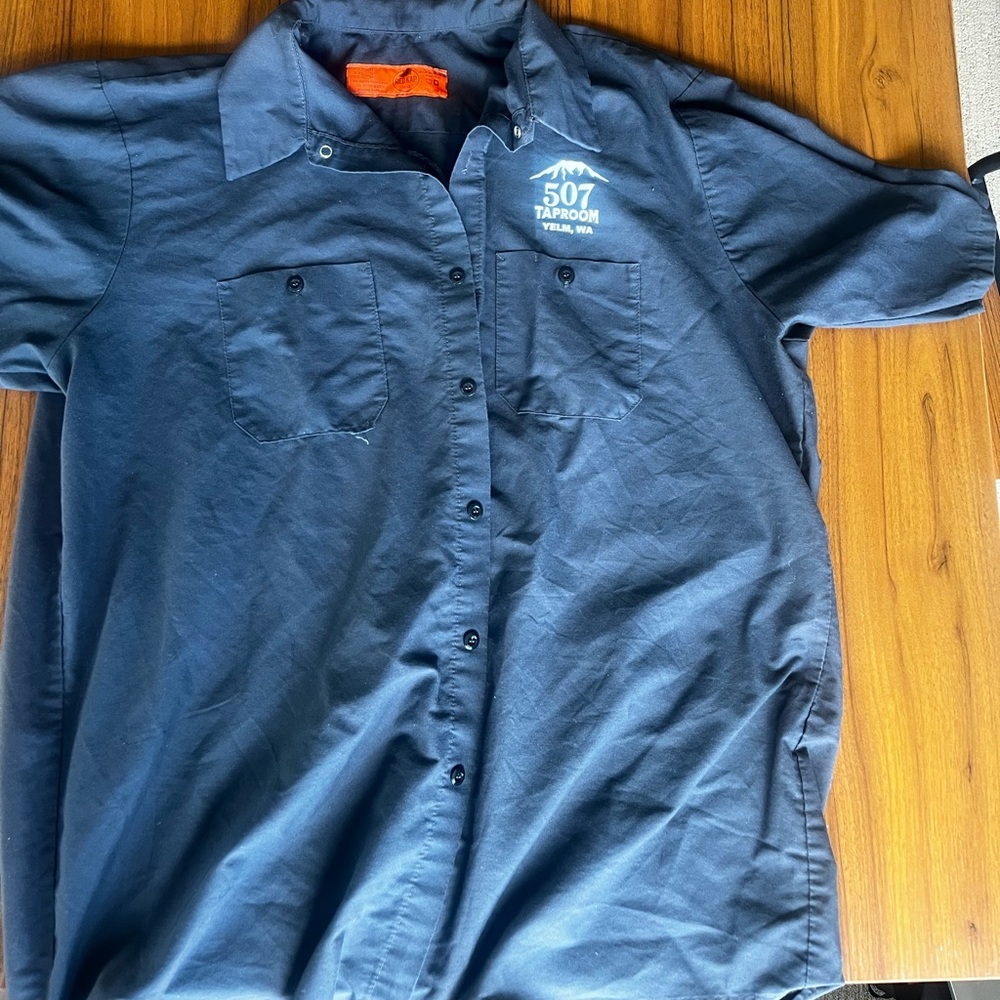 Men's Gray Work Shirt